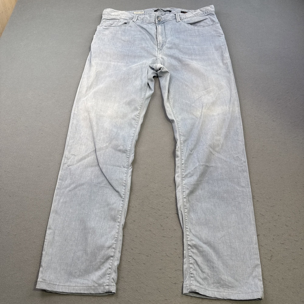 Alberto Jeans MENS 35/36 Stone Superfit Broken Twill Luxury T400 Modern